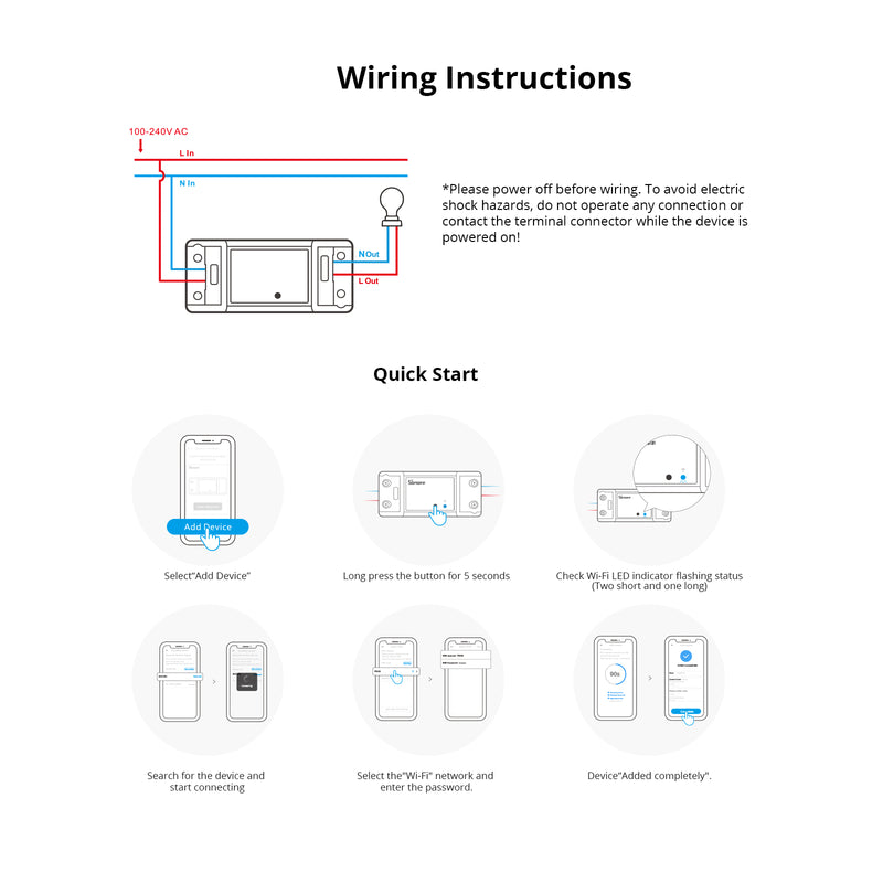 SONOFF BASICR4 Wi-Fi Smart Switch